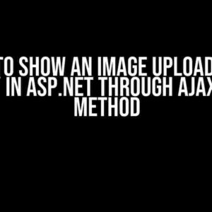 How to Show an Image Uploaded by Gallery in ASP.NET through AJAX by Web Method